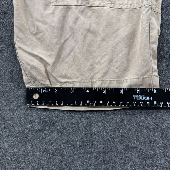 Eileen Fisher Pants Women's Medium Beige Pull On Lightweight Elastic Waist - Picture 6 of 10